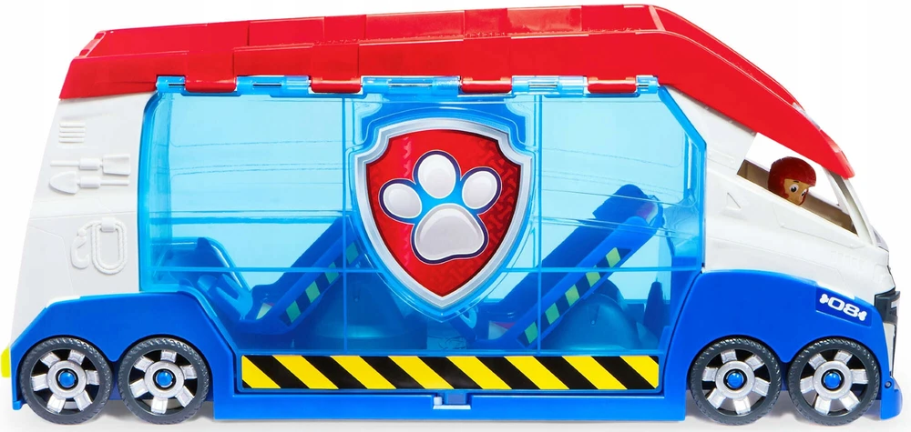 Spin Master Paleidimo ir gelbėjimo sunkvežimis + keturkojis ir judanti Ryderio figūrėlė Paw Patrol Big Patrolman