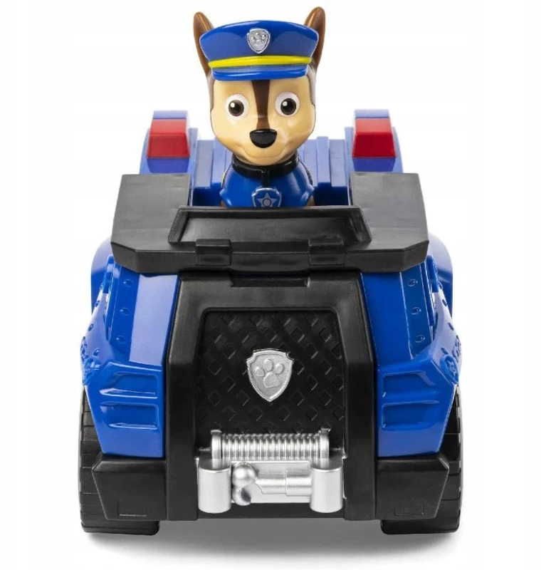 Spin Master PAW PATROL CHASE TRANSPORTO PRIEMONĖS POLICIJOS AUTOMOBILIS + FIGURE PAGRINDINIS AUTOMOBILIŲ AUTOMOBILIS