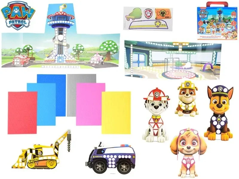 Spin Master Paw Patrol mozaikiniai Nickelodeon lipdukai