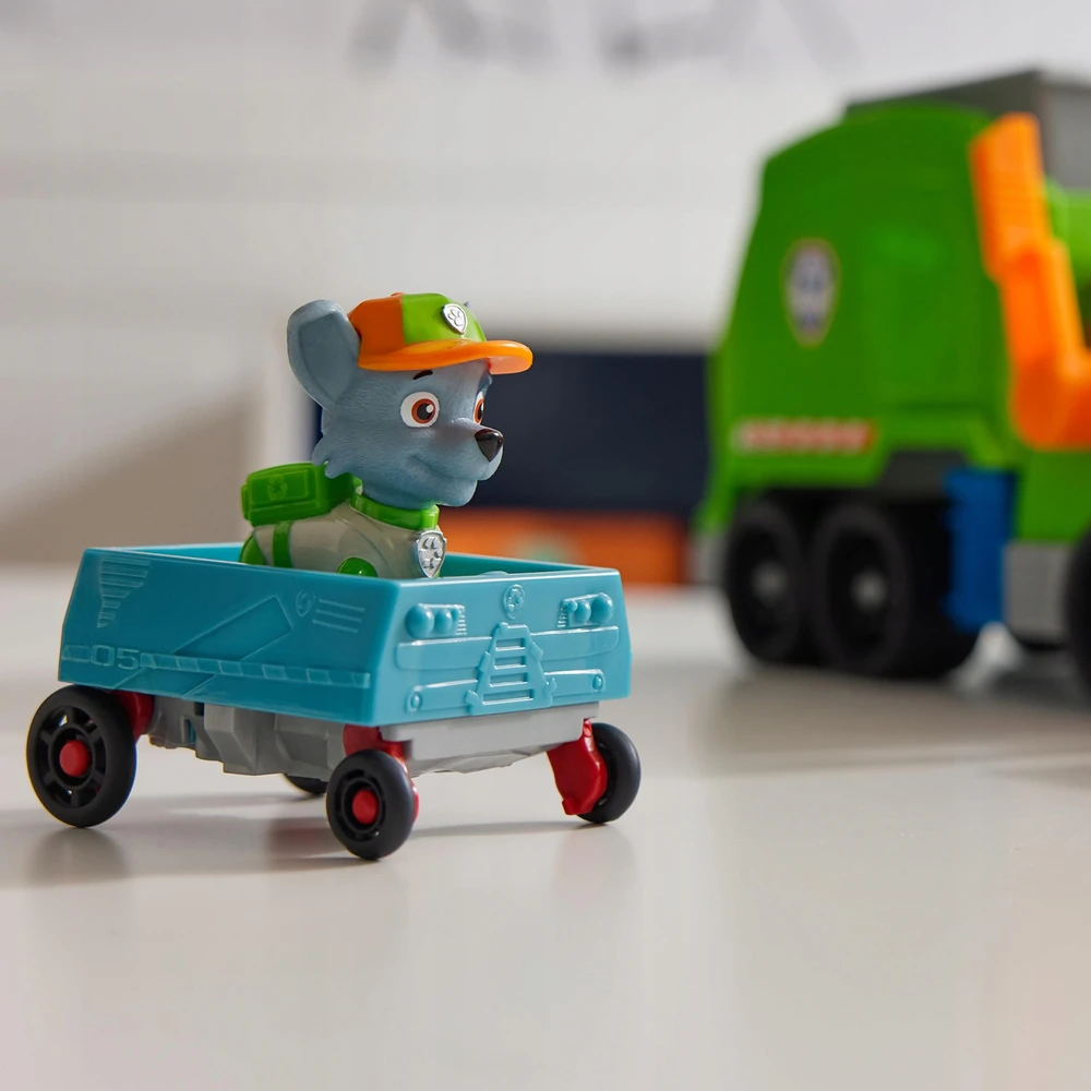 Spin Master PAW PATROL transporto priemonė Sustainable Rocky Deluxe Vehicle, 6071248