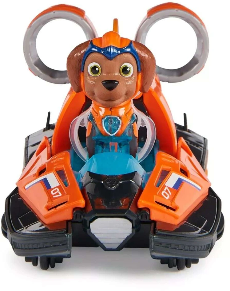 Spin Master PAW PATROL ZUMA TRANSPORTO PRIEMONĖS Laivas su oro pagalve GALINGAS FILMAS DIDYSIS FILMAS ŠV. IR GARSAS.