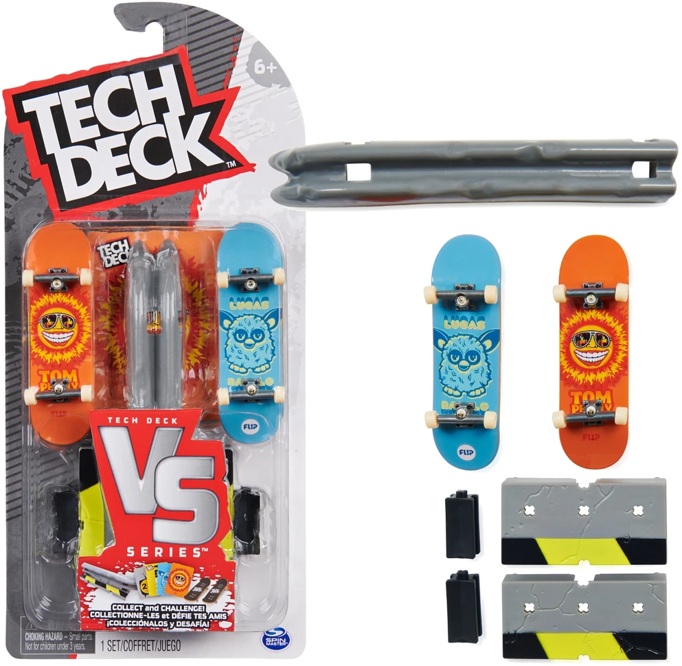 Spin Master Pirštukų riedlentės rinkinys Tech Deck Flip VS Series