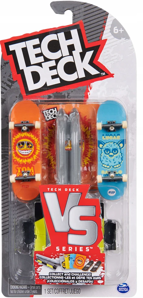 Spin Master Pirštukų riedlentės rinkinys Tech Deck Flip VS Series