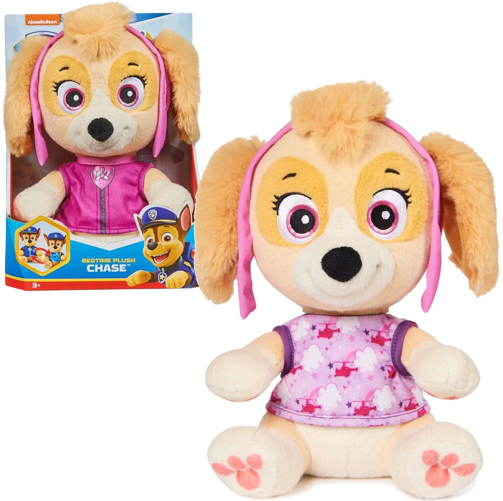 Spin Master PLIŠINIS ŽAISLAS LETENOS PATROL SKYE BEDTIME MASCOTO MASKOTO GLOBOS LABANAKTIS PLIŠINIS ŽAISLAS 25 CM