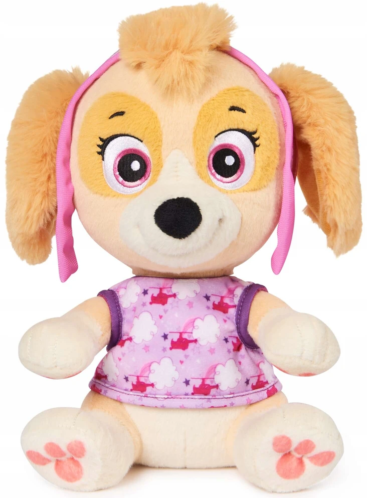 Spin Master PLIŠINIS ŽAISLAS LETENOS PATROL SKYE BEDTIME MASCOTO MASKOTO GLOBOS LABANAKTIS PLIŠINIS ŽAISLAS 25 CM