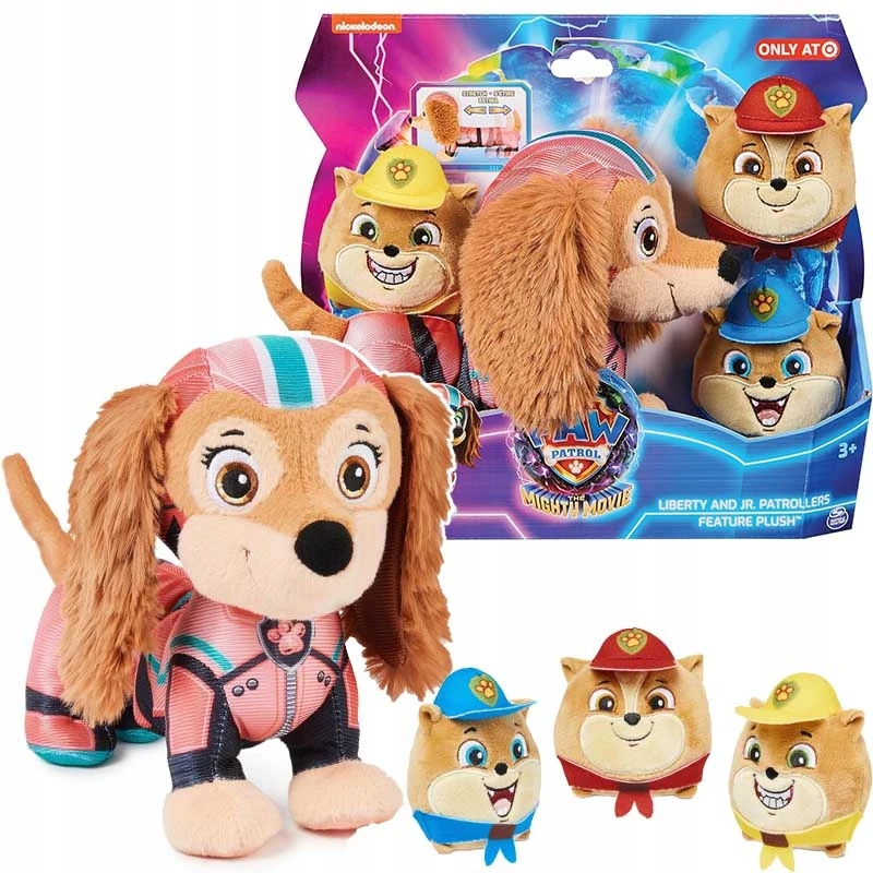 Spin Master Pliušinis žaislas šuo Paw Patrol (Šunyčiai patruliai) Liberty, 20 cm