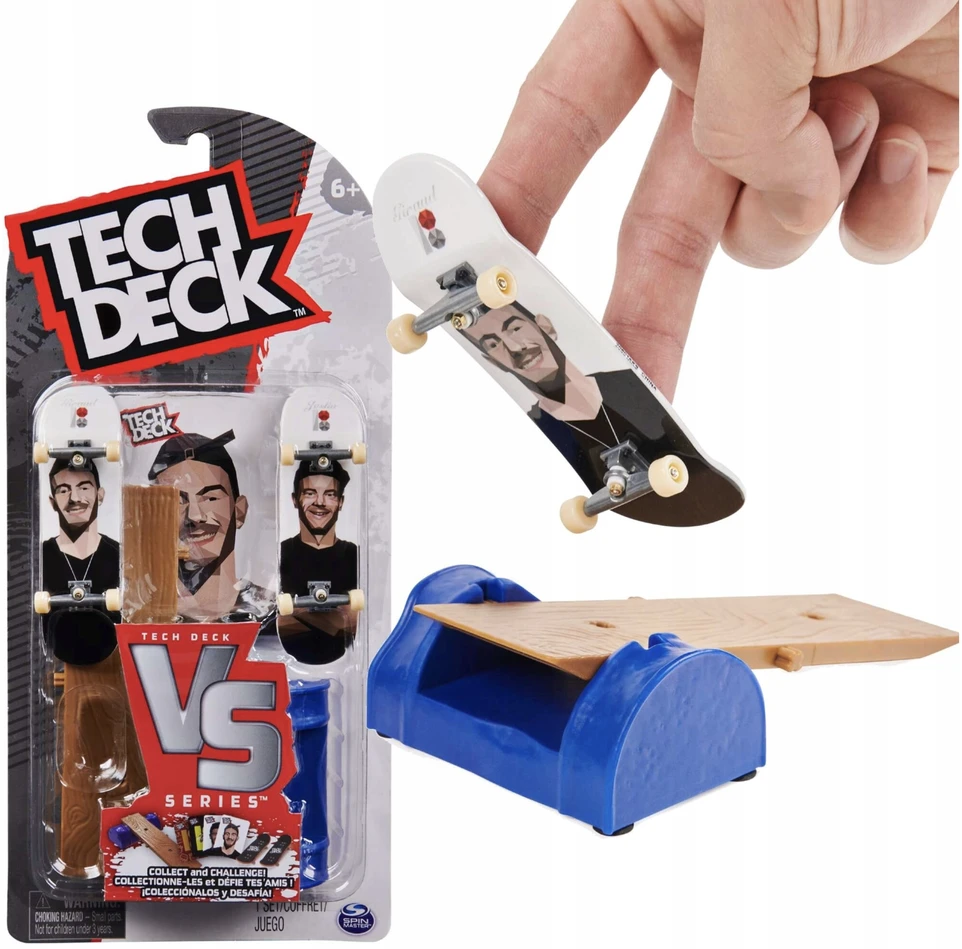 Spin Master "Tech Deck VS" serijos stalviršio pirštų skydeliai Plan B