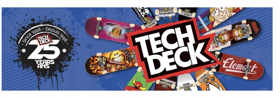 Spin Master "Tech Deck VS" serijos stalviršio pirštų skydeliai Plan B