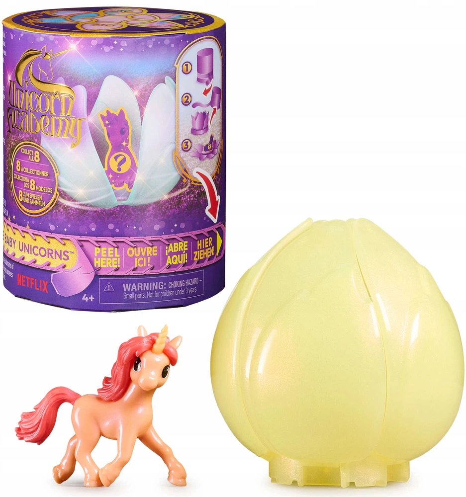Spin Master Vienaragių akademija Vienaragių akademija Kolekcinė vienaragio statulėlė "Surprise Unicorn Academy