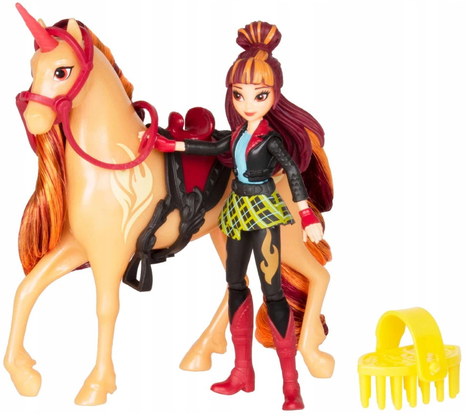 Unicorn Academy Lėlė Valentina ir vienaragis Cinder