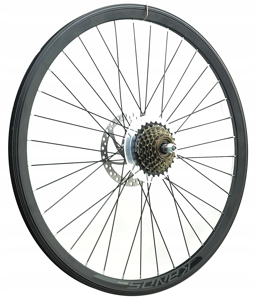 Spin Wheels DVIRAČIO RATAS 26 colių GALINIS LAISVAS GREIČIO DISKAS 160 mm DISKAS SHIMANO 7 greičių