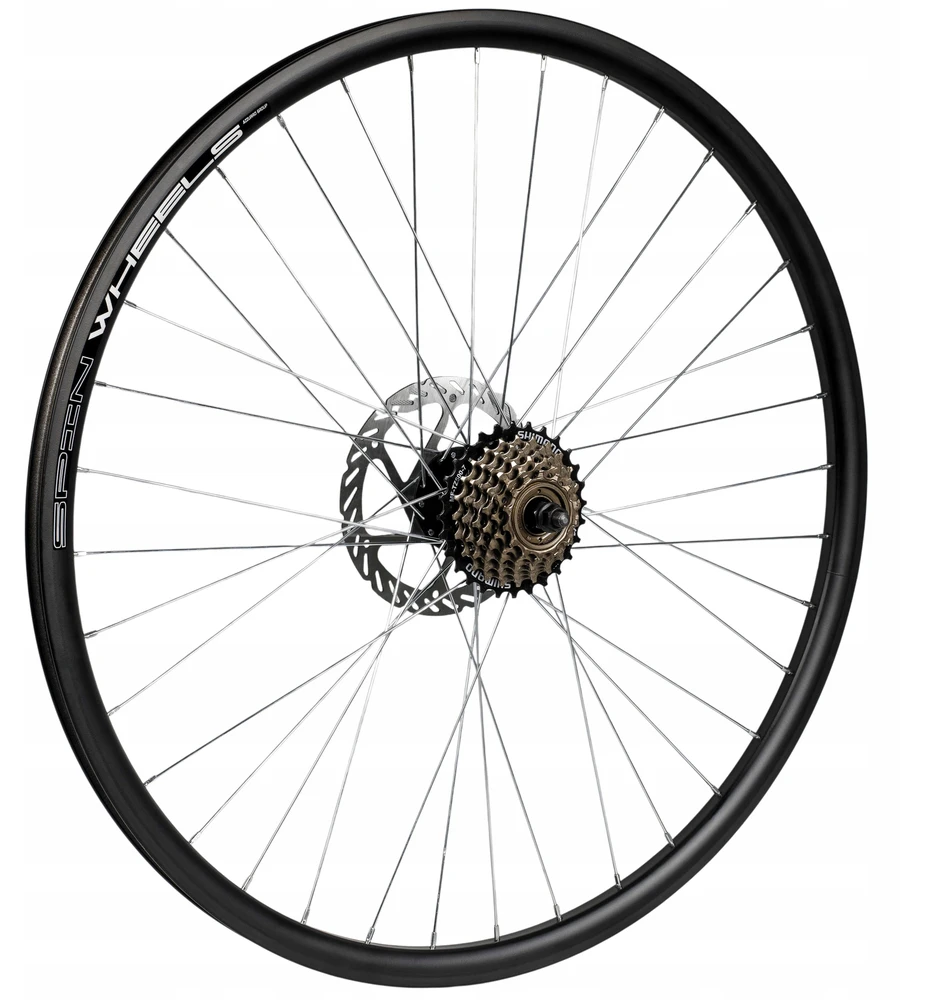 Spin Wheels DVIRAČIO RATAS 28 29 colių GALINIS LAISVAS GREIČIO DISKAS 160 mm DISKAS SHIMANO 7 greičių