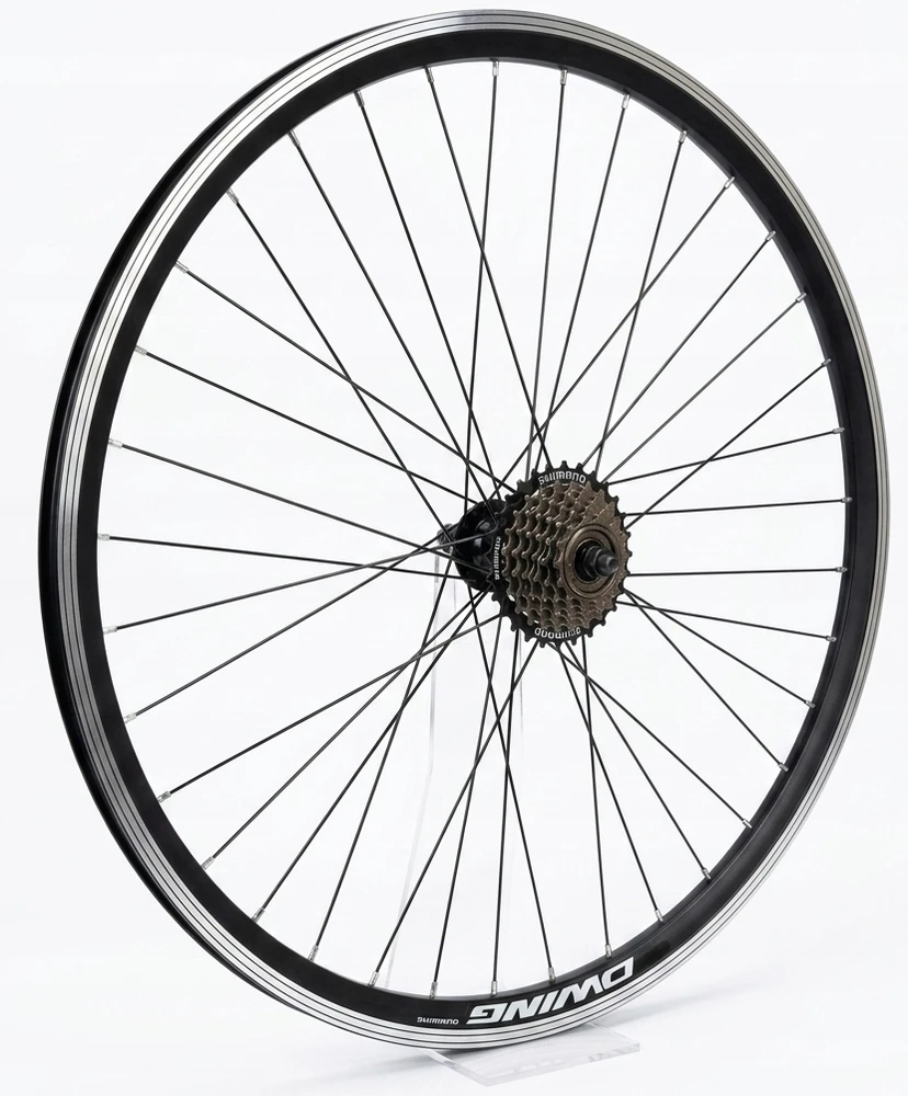 Spin Wheels DVIRAČIO RATAS 28 colių 29 700C GALINIS GALINIS LAISVAS GREITIS 7 EILIŲ JUODA