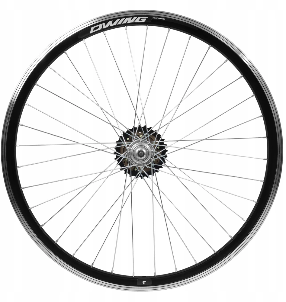 Spin Wheels DVIRAČIO RATAS 28 colių 29 700C GALINIS GALINIS LAISVAS GREITIS 7 EILIŲ JUODA