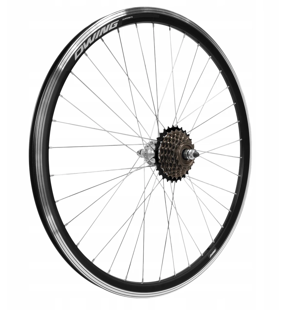 Spin Wheels DVIRAČIO RATAS 28 colių 29 700C GALINIS GALINIS LAISVAS GREITIS 7 EILIŲ JUODA