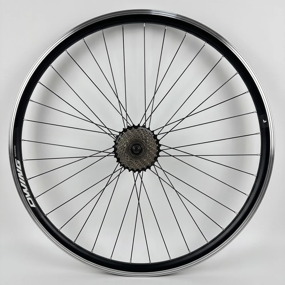 Spin Wheels DVIRAČIO RATAS 28 colių 29 700C GALINIS GALINIS LAISVAS GREITIS 7 EILIŲ JUODA
