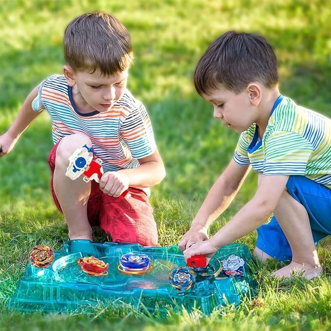 SPINNER 12x BURST BEYBLADE DISK SUKAS DĖŽĖS SPALVOTAS PALEIDIMAS