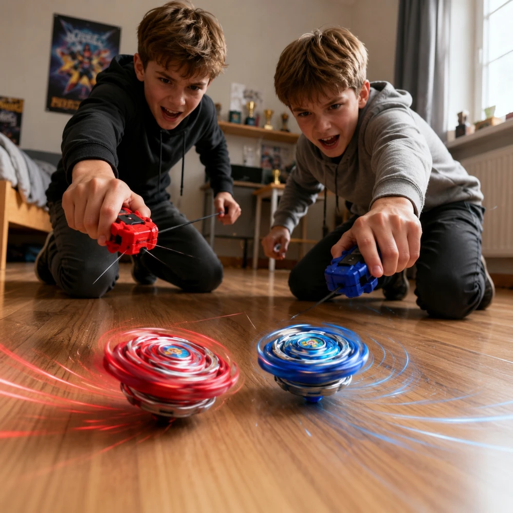 SPINNER 12x BURST BEYBLADE DISK SUKAS DĖŽĖS SPALVOTAS PALEIDIMAS