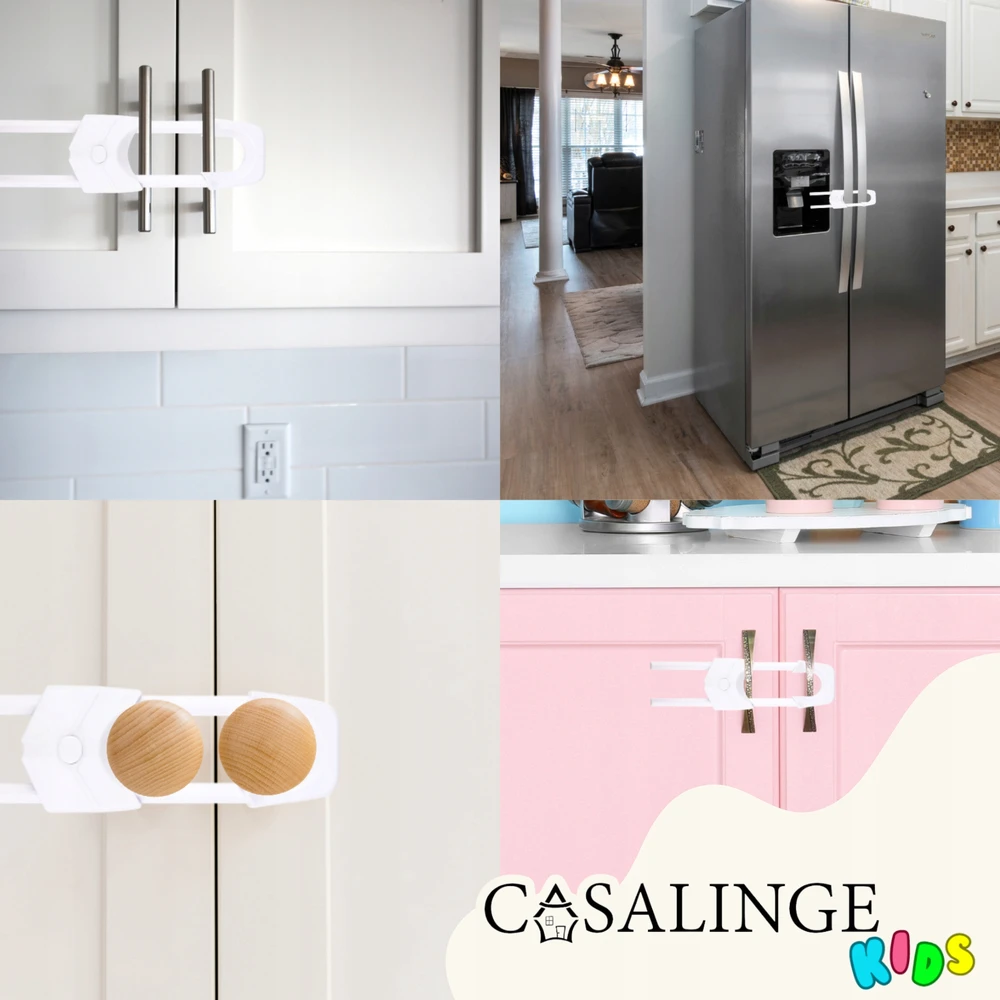 Spintelių durų užraktas Casalinge, 2 vnt., U-shape