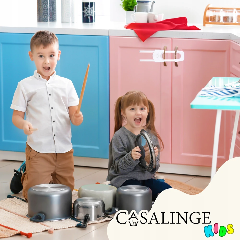 Spintelių durų užraktas Casalinge, 2 vnt., U-shape