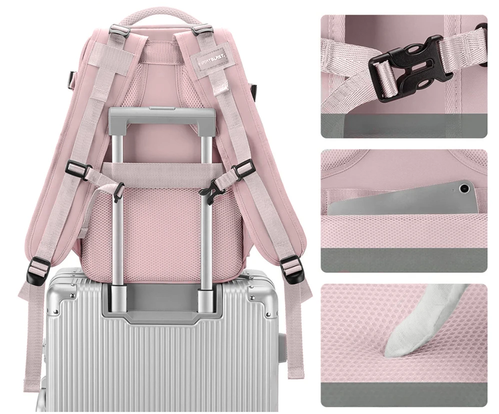 Sport Blast Lėktuvo kelioninė kuprinė 40x25x20 USB RANKINIS BAGAŽAS RYANAIR WIZZAIR