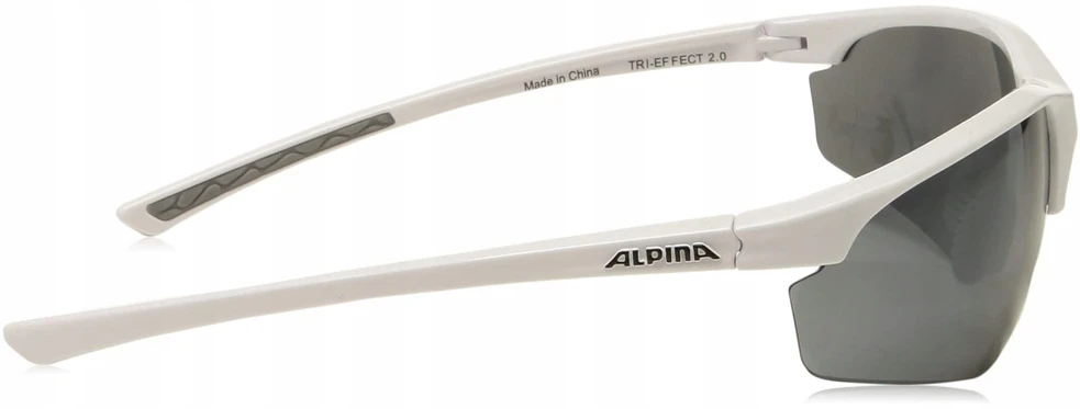 Sportiniai akiniai Alpina Tri-effect 2.0, balti