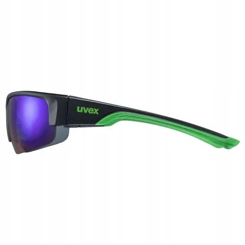 Akiniai Uvex Sportstyle 215 juodas mat žalias