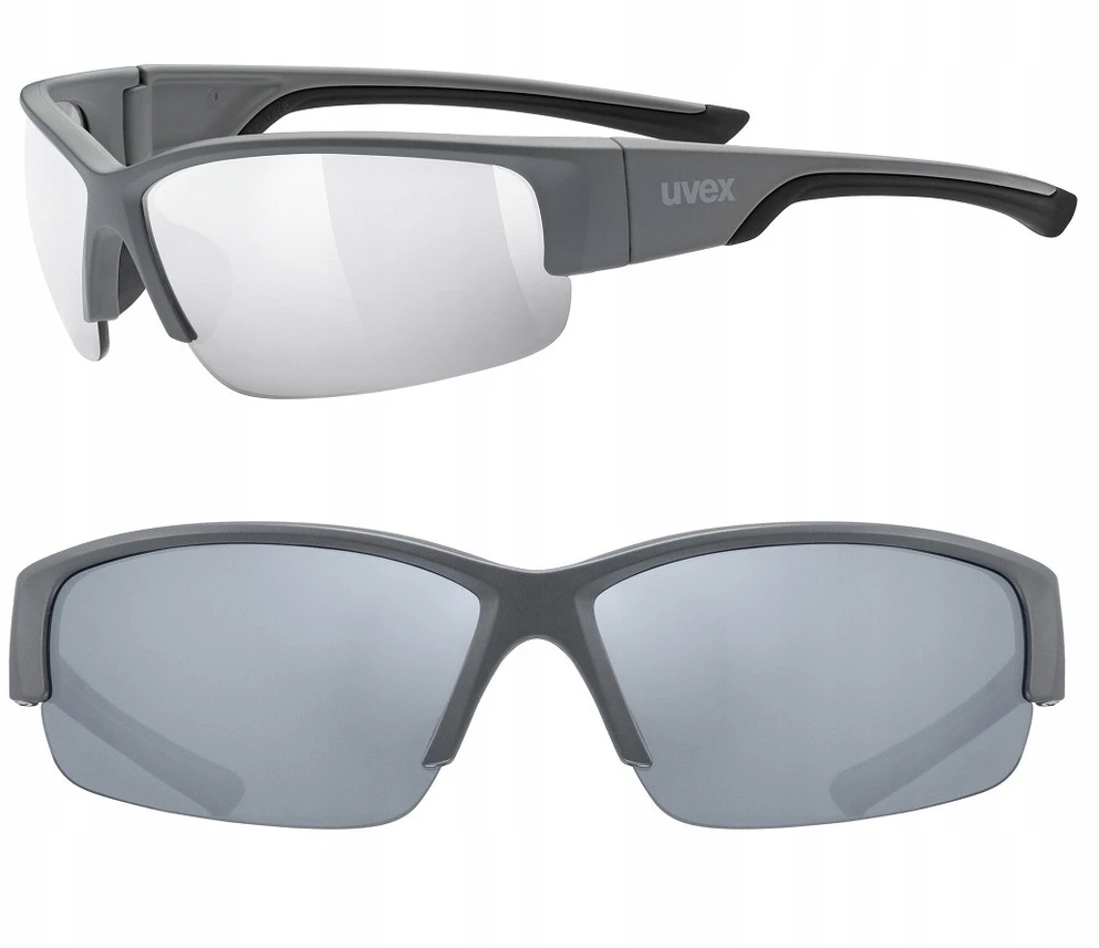 Akiniai Uvex Sportstyle 215 pilkas mat / litemirror sidabrinis