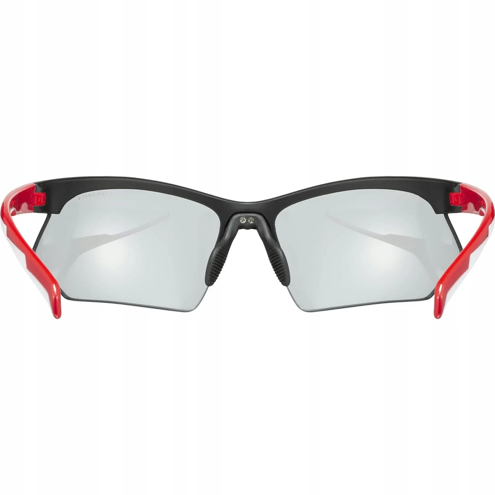 Akiniai Uvex Sportstyle 802 variomatic juodas red baltas / smoke