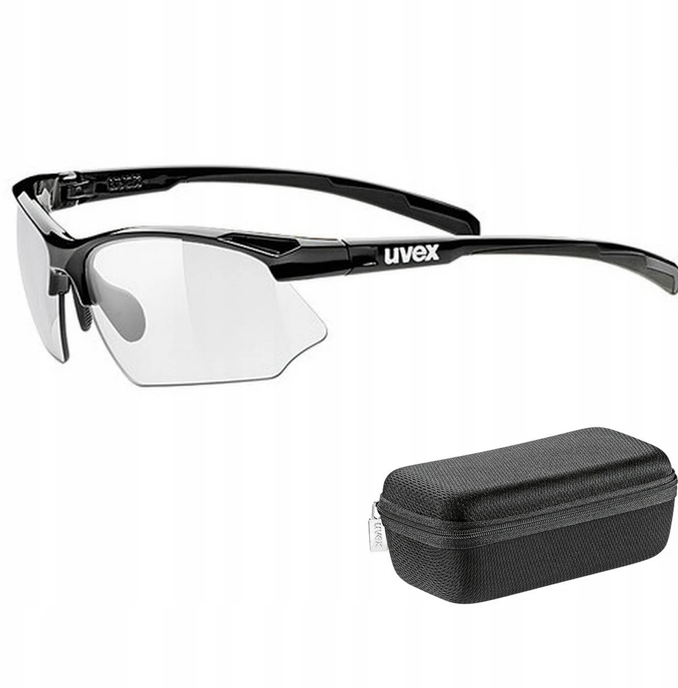 Akiniai Uvex Sportstyle 802 mažas variomatic juodas kilimėlis