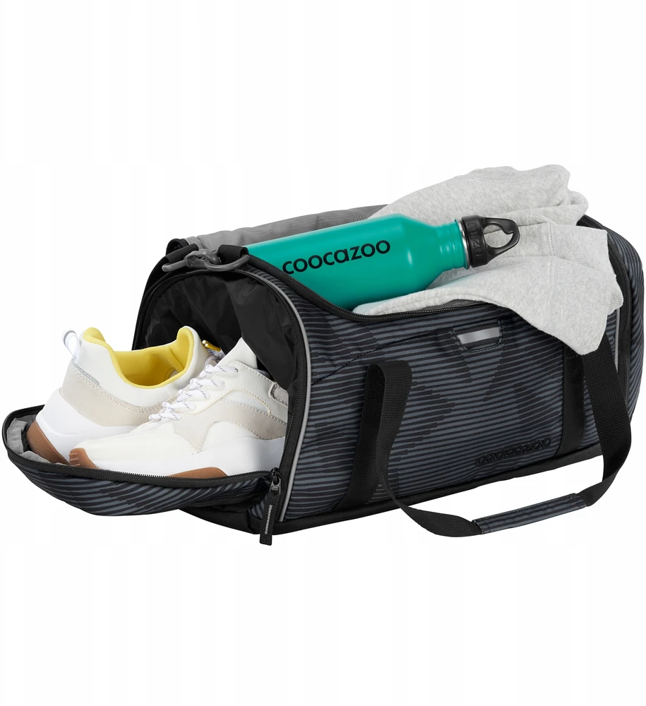 Sportinis krepšys COOCAZOO 20L na basen szkolna 42x20x21cm Dark Mission