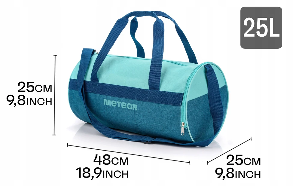 Sportinis krepšys Meteor Siggy, 25 l, mėlynas