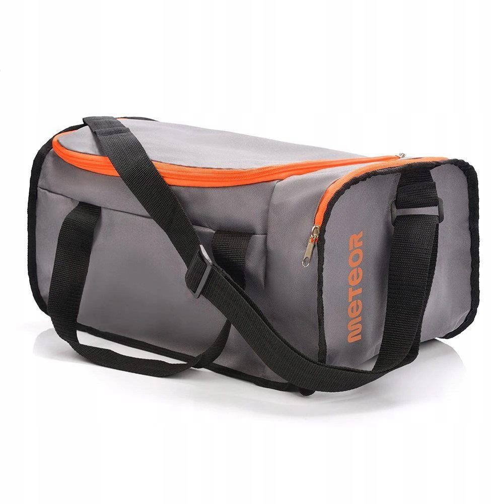 Sportinis krepšys METEOR NEPR 20 l, Pilka - Oranžinė
