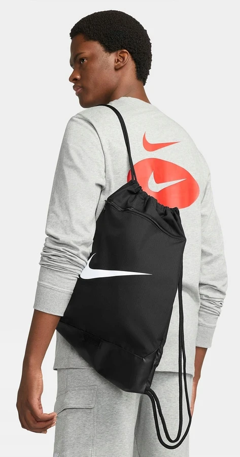 Sportinis krepšys Nike Brasilia , 18 L, juodos sp.