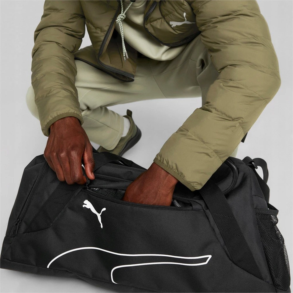 Sportinis krepšys Puma Fundamentals Sports Bag M, juodas