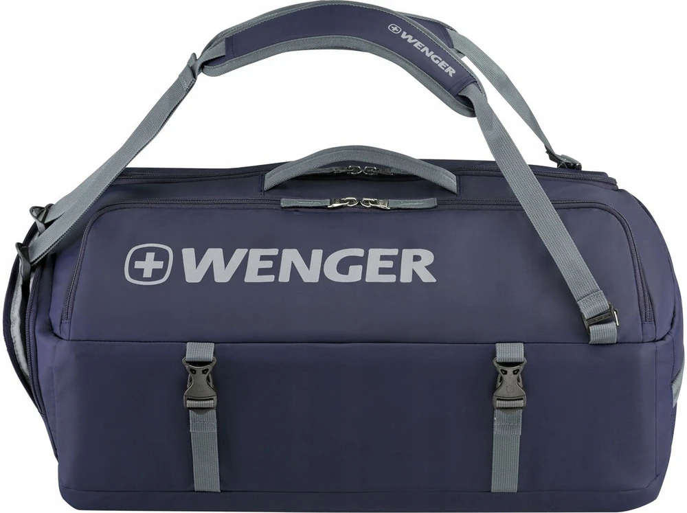 Sportinis krepšys Wenger, XC Hybrid 3-Way Carry Duffe 61L, tamsiai mėlynos spalvos