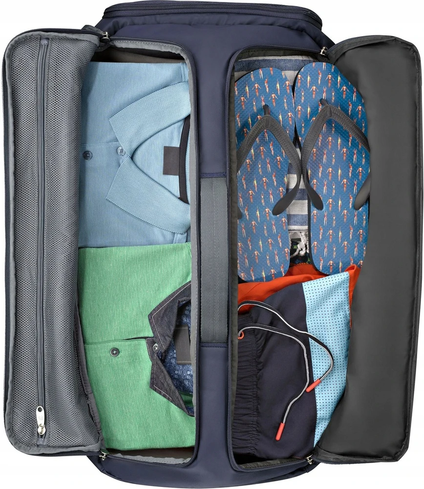 Sportinis krepšys Wenger, XC Hybrid 3-Way Carry Duffe 61L, tamsiai mėlynos spalvos