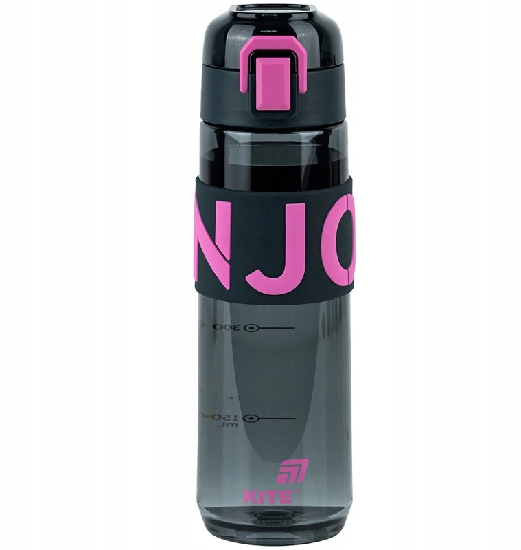 Sportinis vandens butelis, vandens butelis mokyklai ir sporto salei, 680 ml, su Kite sieteliu