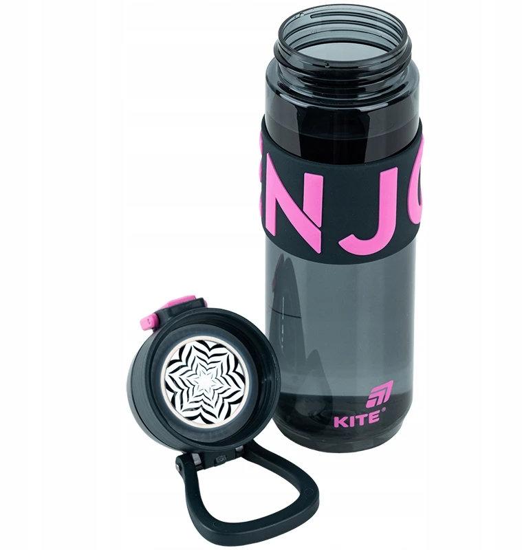Sportinis vandens butelis, vandens butelis mokyklai ir sporto salei, 680 ml, su Kite sieteliu