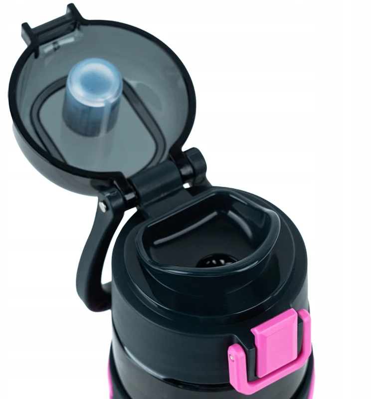Sportinis vandens butelis, vandens butelis mokyklai ir sporto salei, 680 ml, su Kite sieteliu