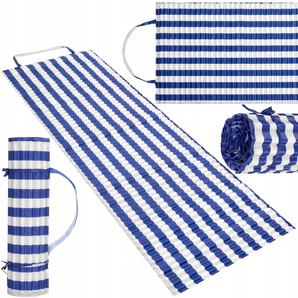 Springos BEACH MAT, ROCKY BEACH paminkštinimo putplasčio čiužinys 180x60cm MINKŠTAS