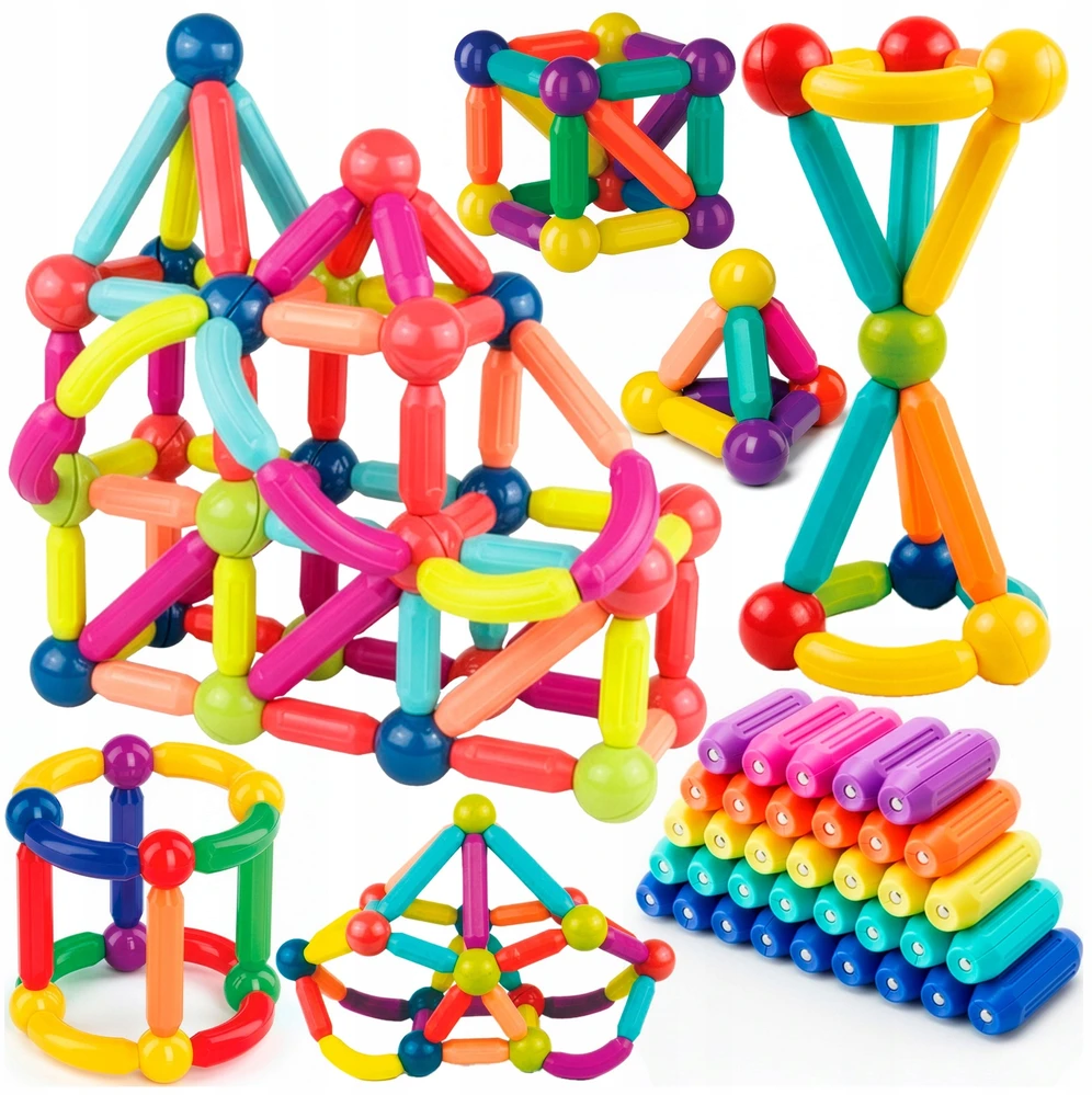Springos Magnetinis konstruktorius 128 dalių