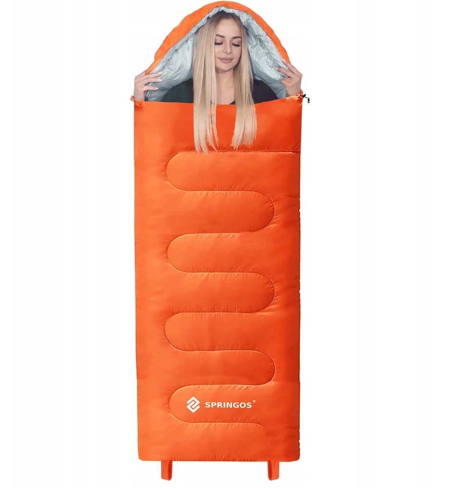 Miegmaišis Springos CS0120 su gobtuvu, 175 cm