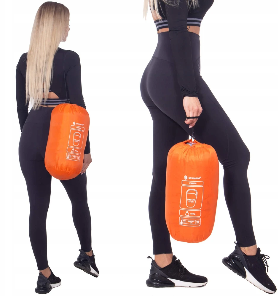 Miegmaišis Springos CS0120 su gobtuvu, 175 cm
