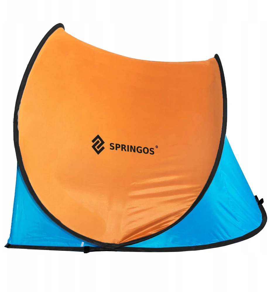 Palapinė Springos PT003 Pop-Up 200×120×110 cm oranžinė