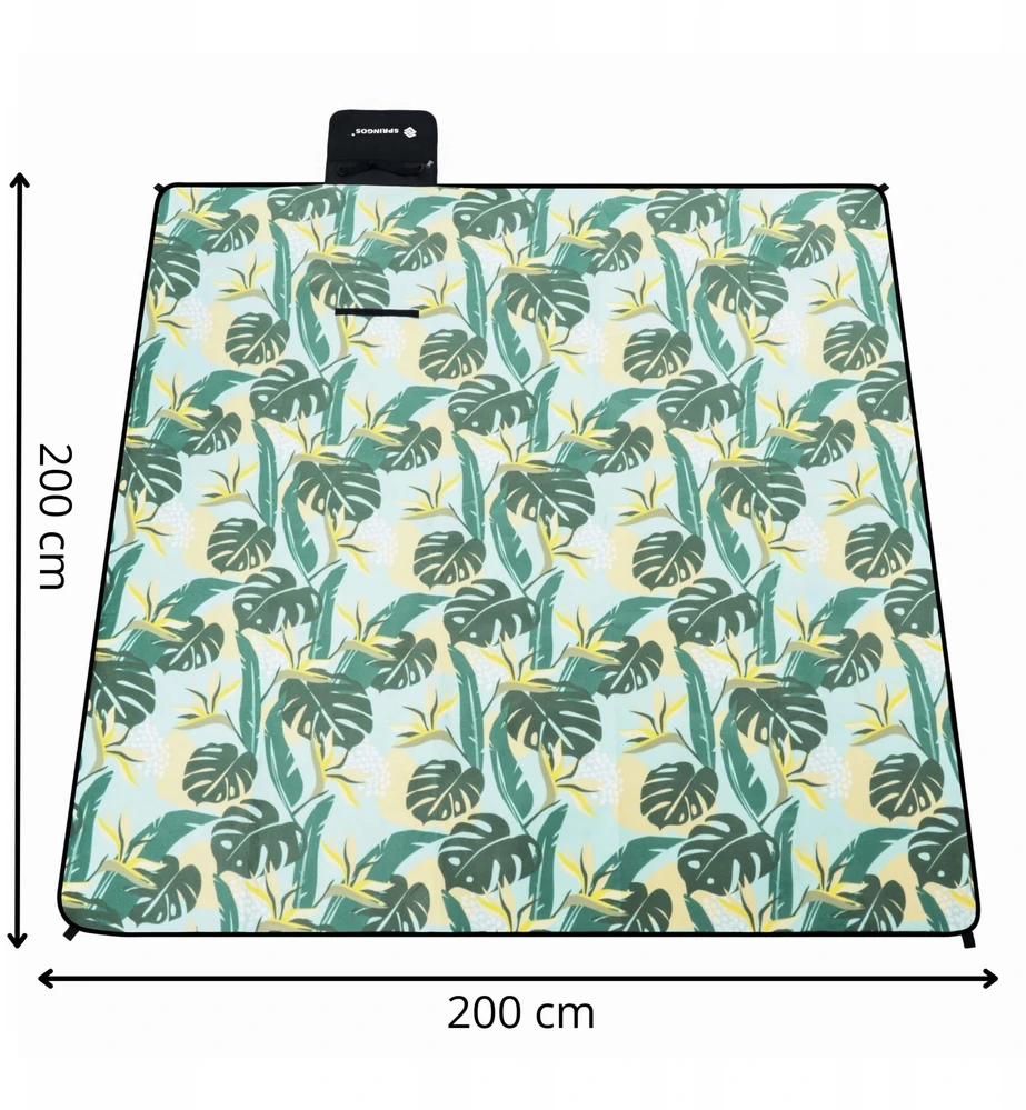 Paplūdimio pledas Springos 200x200 cm