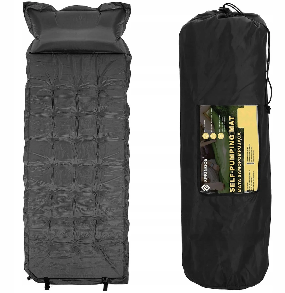 Springos Savaime prisipučiantis turistinis kilimėlis Sporingos PM037 , 188x66x5 cm