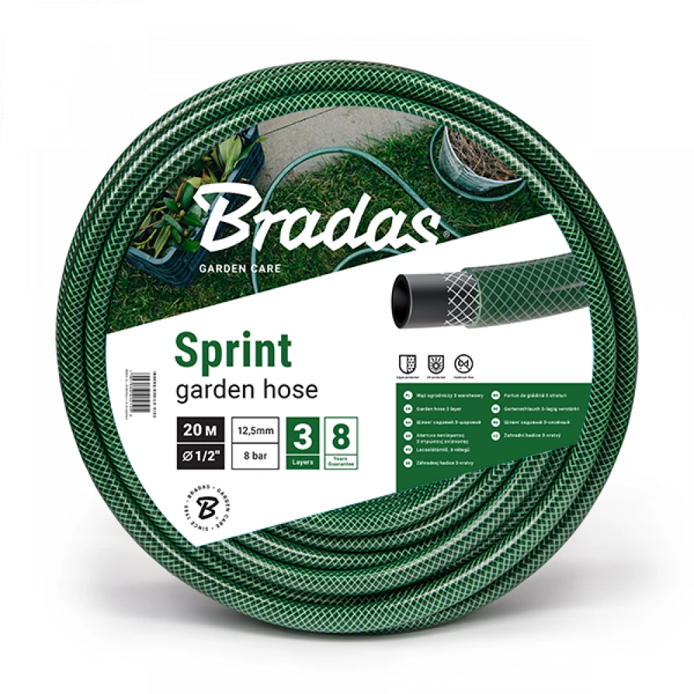 Bradas SPRINT sodo žarna 5/8" 20m WFS5/820
