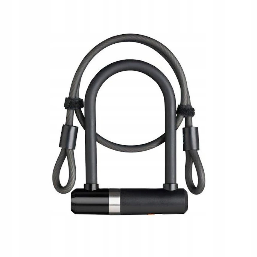 Spyna AXA Newton Mini+Cable, 14mm, juoda