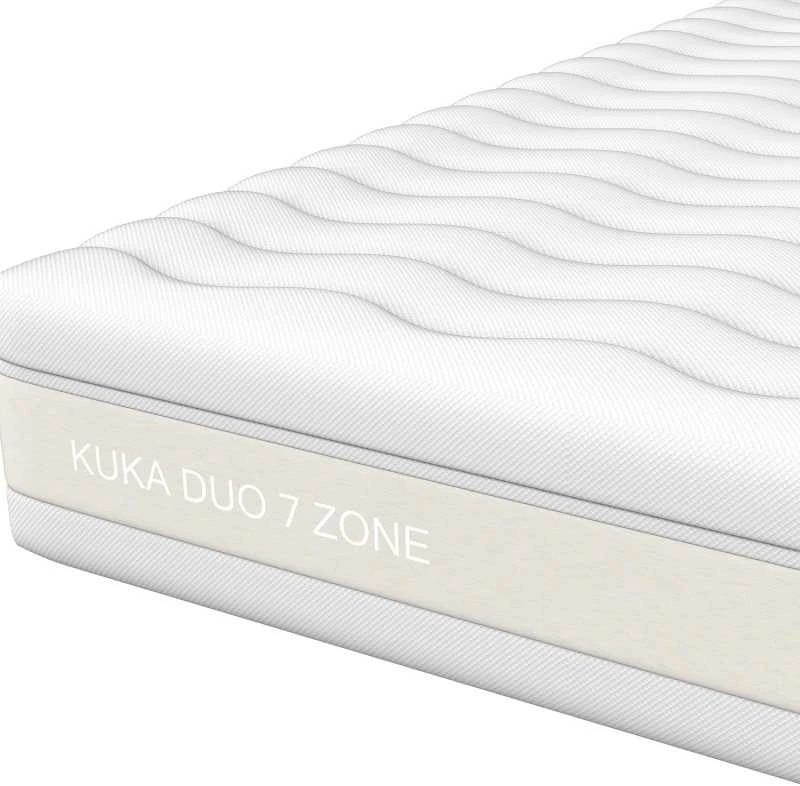 Home4You Spyruoklinis čiužinys KUKA DUO 7 ZONE 180x200xH23cm